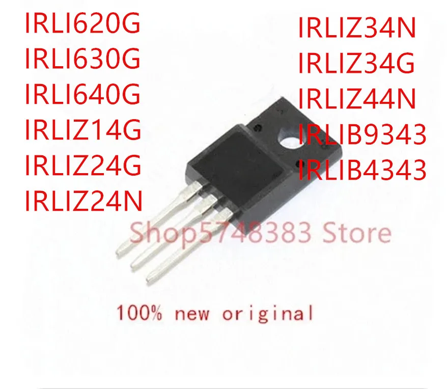 10 шт. IRLI620G IRLI630G IRLI640G IRLIZ14G IRLIZ24G IRLIZ24N IRLIZ34N IRLIZ34G IRLIZ44N IRLIB9343 IRLIB4343 | Электроника