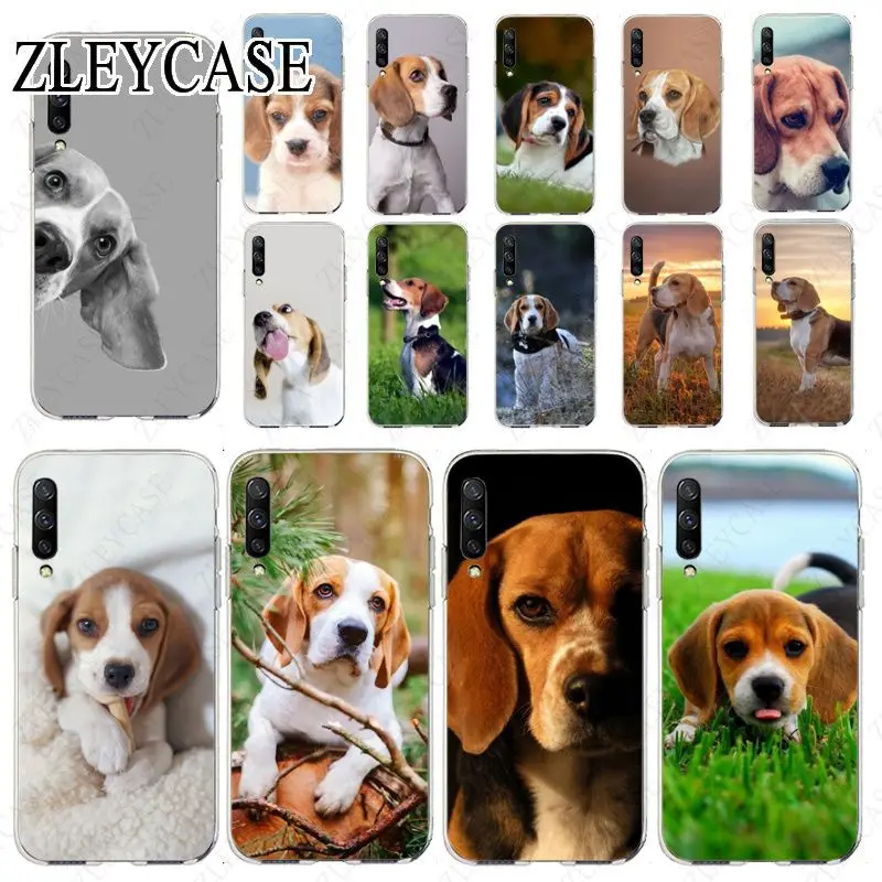 Soft Silicone TPU Phone CASE Cover For samsung Galaxy A50 A10 A30 A70 A7 A9 A10S J5 J6 J7 J8 2018 Beagle dog cute Dog | Мобильные