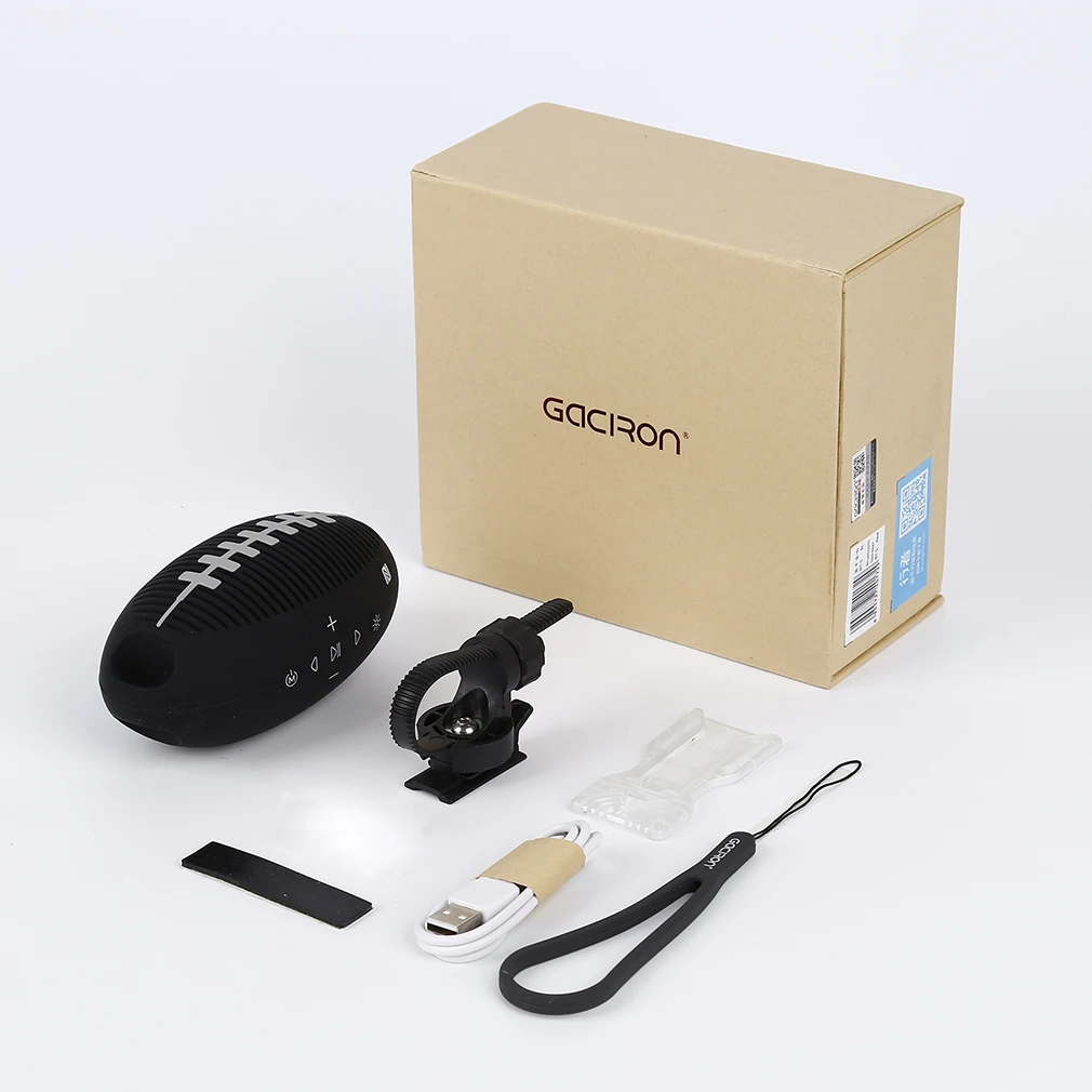 

Waterproof Anti-dust Anti-fall Portable Wireless Speaker Bicycle Outdoor Cycling V4.1 Speaker 3D Stereo Sound DSP Digital Proces