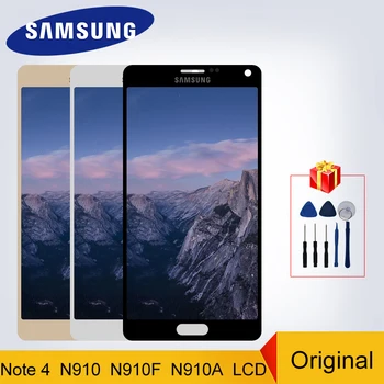 

Original For Samsung Galaxy Note 4 LCD Note 4 N910 N910C N910A N910F N910H LCD Display Touch Screen Digitizer Replacement Parts