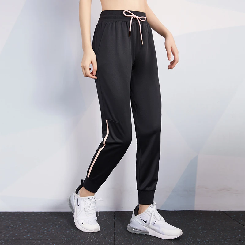 Женские штаны для бега VANSYDICAL спортивные дышащие в полоску йоги фитнеса