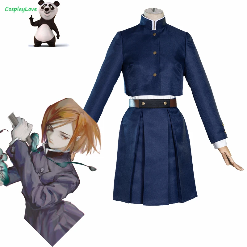 

Костюм для косплея аниме «Love», юютсу, кайсен, волшебство, борьба, кугисаки нобара, костюм для косплея фиолетового цвета для девочки, Рождество, Хэллоуин