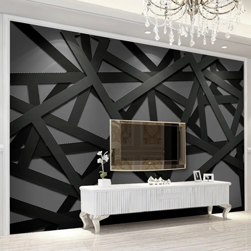 Custom-Any-Size-Mural-Wallpaper-3D-Stereo-Black-Cool-Geometry-Fresco-KTV-Bar-Self-Adhesive-Waterproof (1)