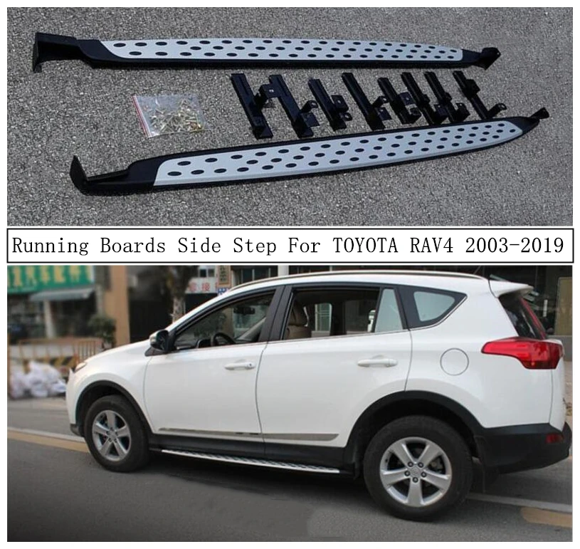 Подножки для автомобилей TOYOTA RAV4 2013 2014 2015 2016 2017 2018 2019 | Автомобили и мотоциклы