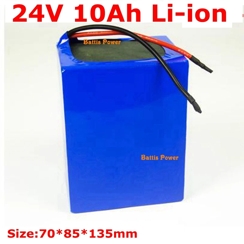US Charger 24V 10Ah Bottle Lithium Fits Scooter E-Bike Electric Bicycle Battery 