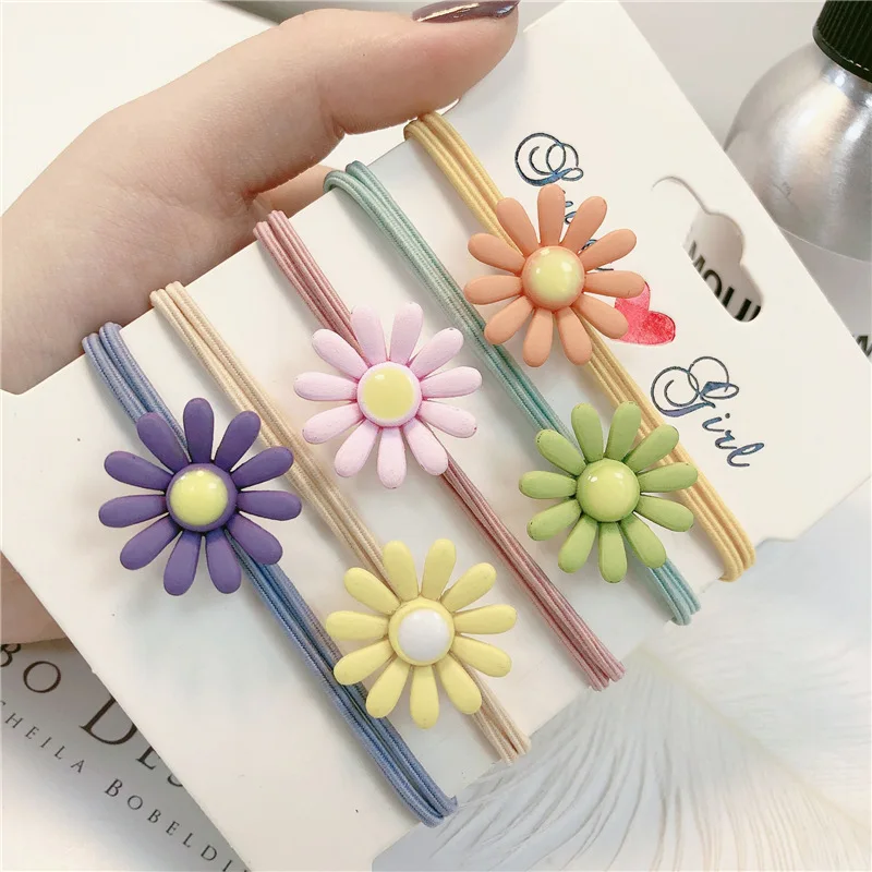

Japan korea bracelet head rope dual-use red ins flower rope cute tie hair rubber band hair accessories female hair accessories