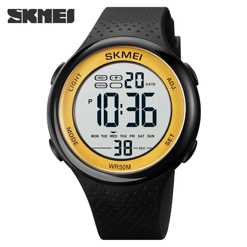 Luxury Men Watch Electronic Luminous Digital Watches Fashion Brand SKMEI Wristwatch Countdown Chronograph Clock Waterproof Hour 