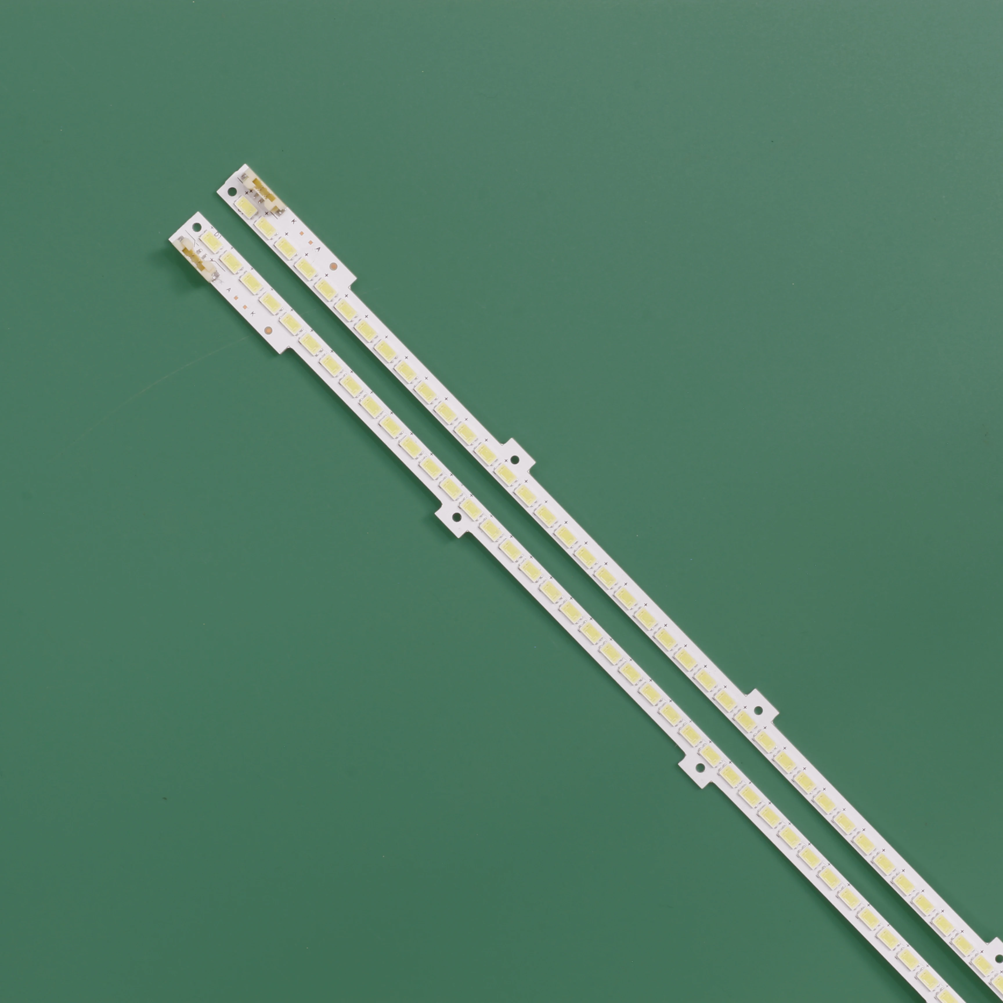 New 2 PCS/let 100LED 68CM LED strip 2011SVS55 FHD 5K6K Right Left for UA55D6600WJ LTJ550HW01 LTJ550HW03-H BN64-01664A