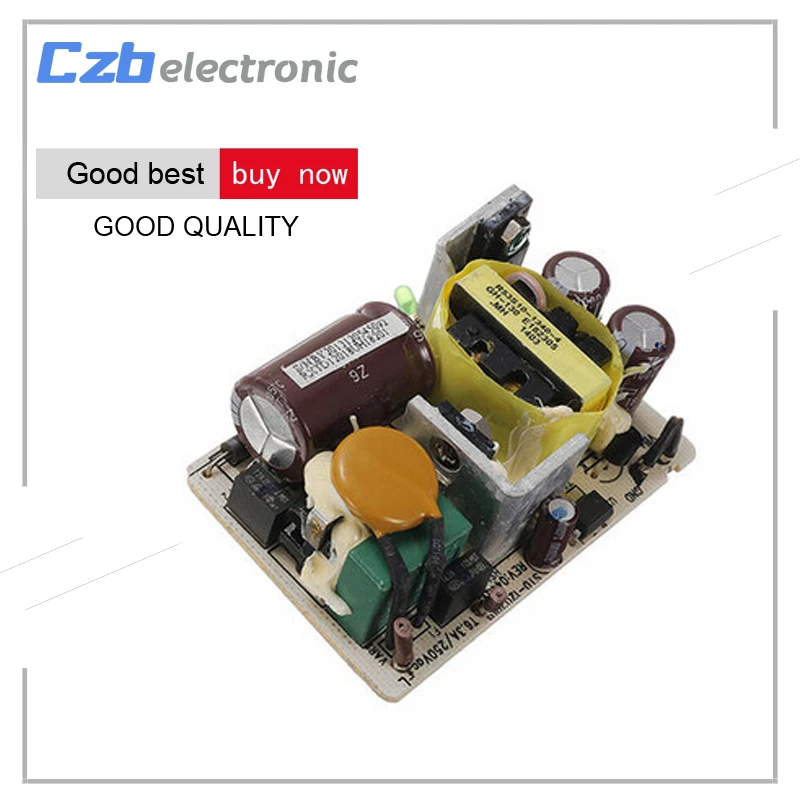 

12V 2A Switching Power Supply Module Monitor DC Voltage Regulator Switch Board Short Circuit Overvoltage Overcurent Protection