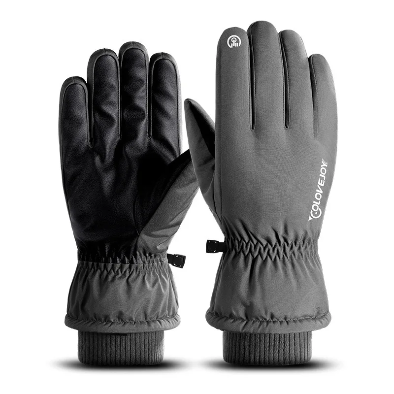 

Autumn Winter Men Women Gloves Touch Cold Waterproof Windproof Gloves Outdoor Sports Warm Thermal Fleece Running Ski Gloves