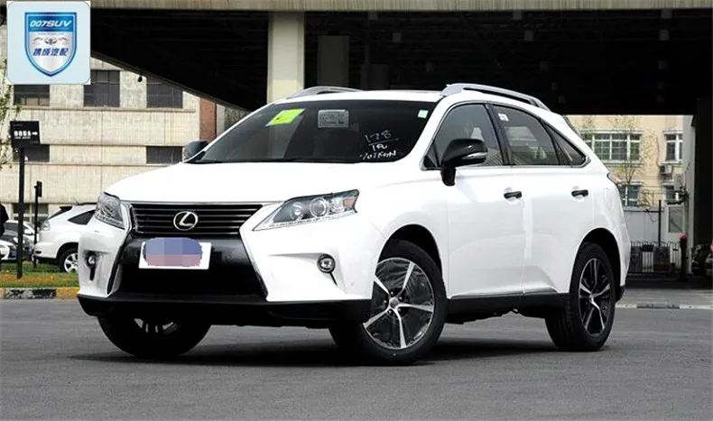 Для Lexus RX270 RX350 2009 2010 2011- алюминиевый сплав серебристый верх Рейлинги на крышу стойки боковые полосы украшения отделка автомобиля аксессуары