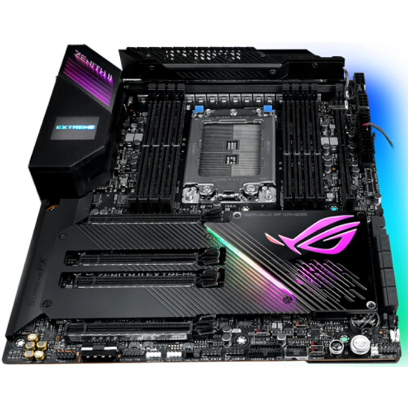  ASUS ZENITH II EXTREME (AMD TRX40/socket sTRX4) Desktop Motherboard +3960X set