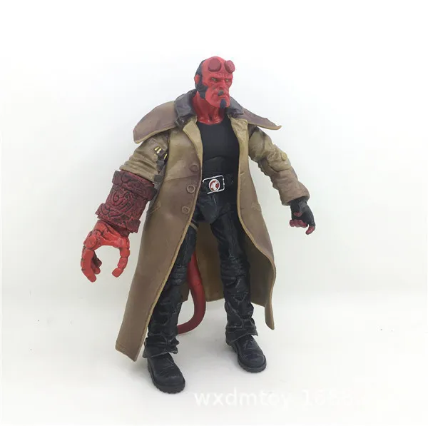 

Diffuse Excellent Anime HELLBOY 6-Inch Hellboy Mobile Figurine Garage Kit Decoration Model