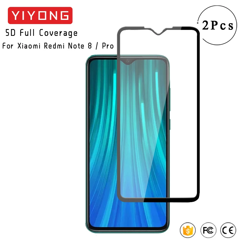 Закаленное стекло для Xiaomi Redmi Note 8 8T 7 6 5 Pro защитное с полным покрытием экрана 25