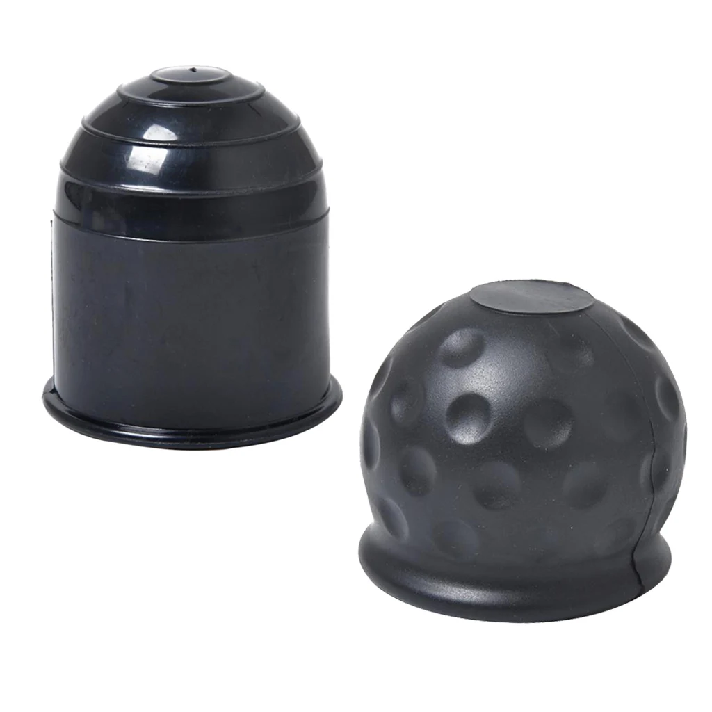 2x Plastic Tow Ball Towing Protect Hitch Towball 50mm Van Trailer Universal