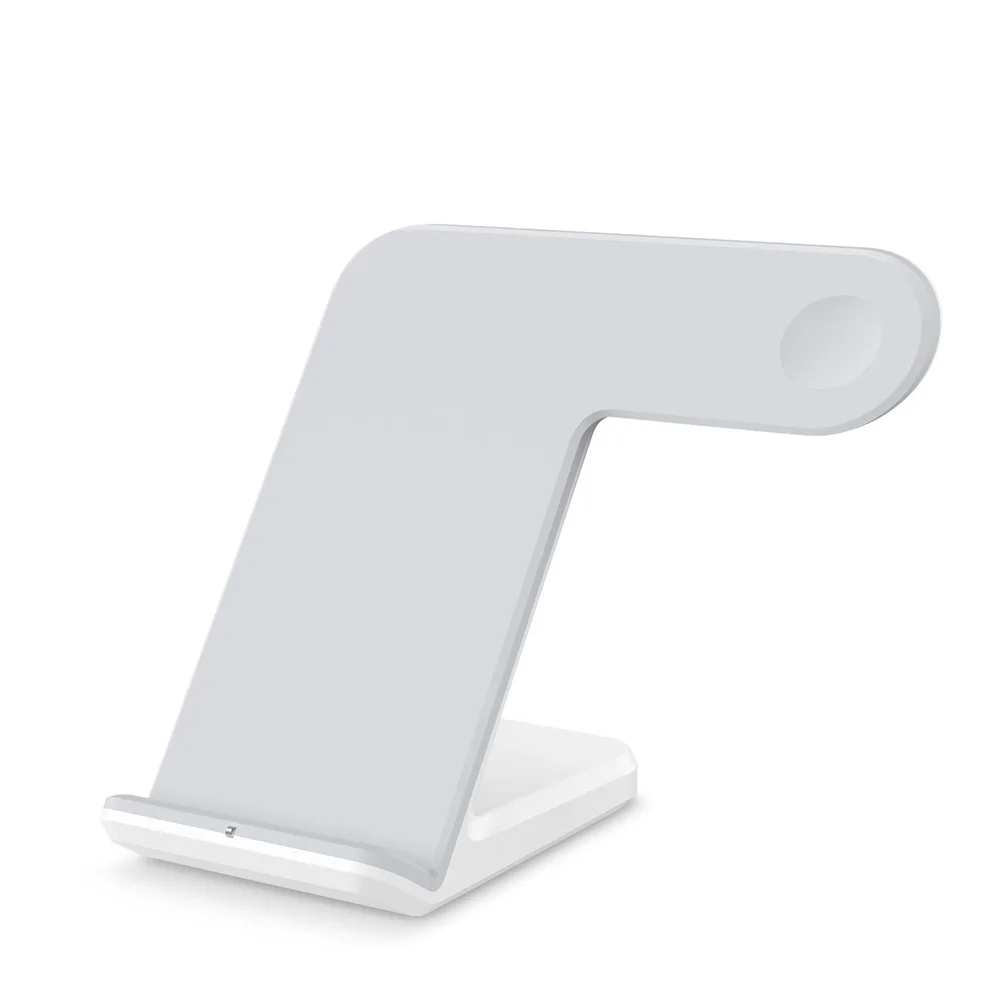 

Fast Charger Holder Wireless Useful 2 IN 1 Portable Charging Stand For Ipone X 8 Quick Charging For Apple Watch