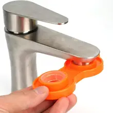 1Pc Water Outlet Universal Wrench Faucet Bubbler Wrench Disassembly Sides Bubbler Four Cleaning Available Wrench Tool Yello E8I0
