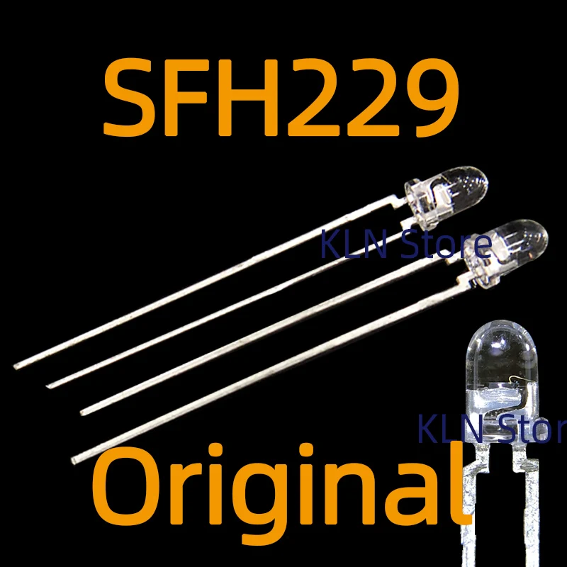 10 шт. SFH229 SFH229FA кремниевый штырьковый фотодиод с очень коротким временем