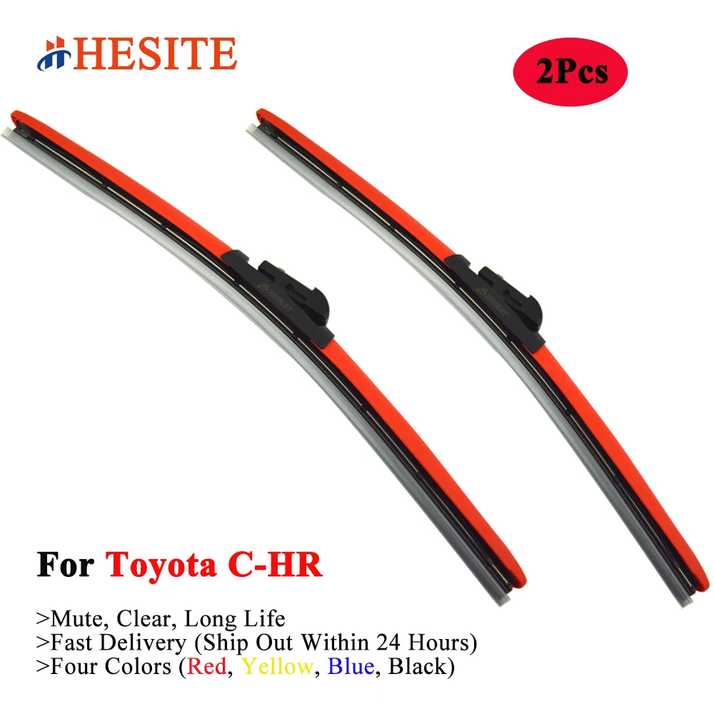 Hesiteカラフルなワイパーのためのc Hr Awd Grスポーツkoba 1 8 2 0私はアクセサリー17 18 19 ハイブリッドワイパー Windscreen Wipers Aliexpress