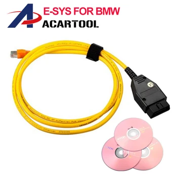 

OBD2 E-SYS Enet For BMW F-serie Refresh Hidden Data E-SYS ICOM Coding ECU Programmer OBD Scanner Car Diagnostic Auto Tool