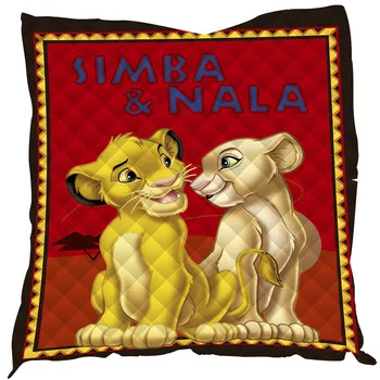 

Lion King Simba Summer Air-conditioning Quilt Soft Breathable Blanket Disney Mickey Minnie Mouse Comforter Bed Cover Coverlet