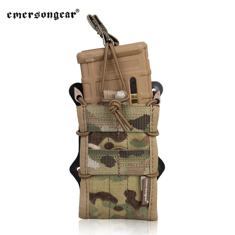Poche à Chargeur Tactique EMERSONGEAR - Modulable, étanche, Pour Chargeur 556 (Airsoft, Chasse)