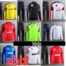 N98 детская тренировочная одежда, пальто, Манчестера,, Юнайтед, Дортмунд, ЮВ, AC psg, Манчестерский город, Детская куртка, комплект, футбольная Джерси