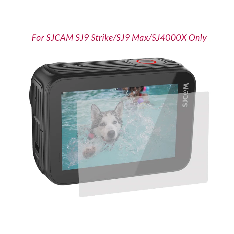 Original SJCAM Accessories Ultra HD Tempered Glass Screen Protector Protective Film for SJ9 Strike SJ9 Max SJ4000X Action Camera