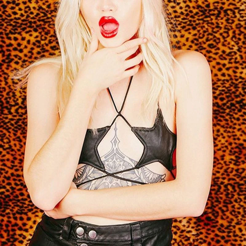 reflective star bralette