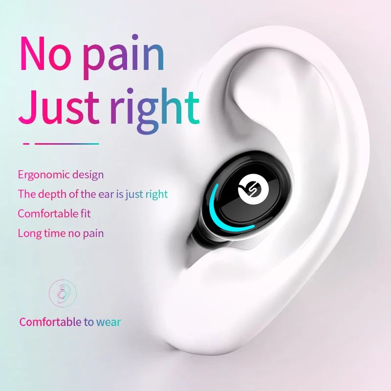 Bluetooth 5 0 беспроводные наушники TWS In Ear Handsfree спортивные гарнитура для телефона с