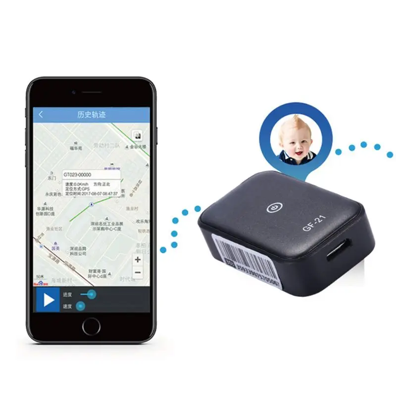 Автомобильный мини GPS трекер GF21 устройство для защиты от потери локатор записи с