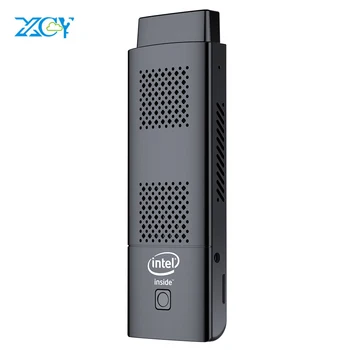 

XCY Mini PC Stick Intel Celeron N4100 Quad-cores 4GB LPDDR4 128GB eMMC HDMI 2.0 4K 60Hz 2.4G/5.0G WiFi Bluetooth 4.2 Windows 10