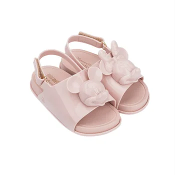 

Mini Melissa Cosmic Sandal Mickey Head Girl Boy Jelly Shoes 2020 Baby Princess Melissa Sandals Non-slip Kids beach Shoes SH144