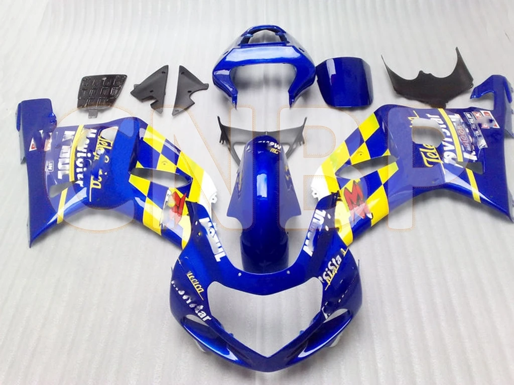Для Suzuki GSXR600 2000 - 2003 K1 K2 Обтекатели GSX-R1000 2001 синий для movistar 00 01 обтекатель мотоцикла