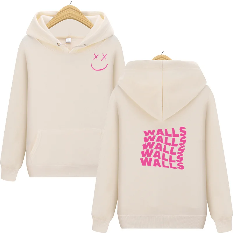 

Новинка Осень-зима 2022 Мужская толстовка мужская Повседневная Толстовка худи с улыбающимся принтом Повседневный пуловер с длинным рукавом унисекс