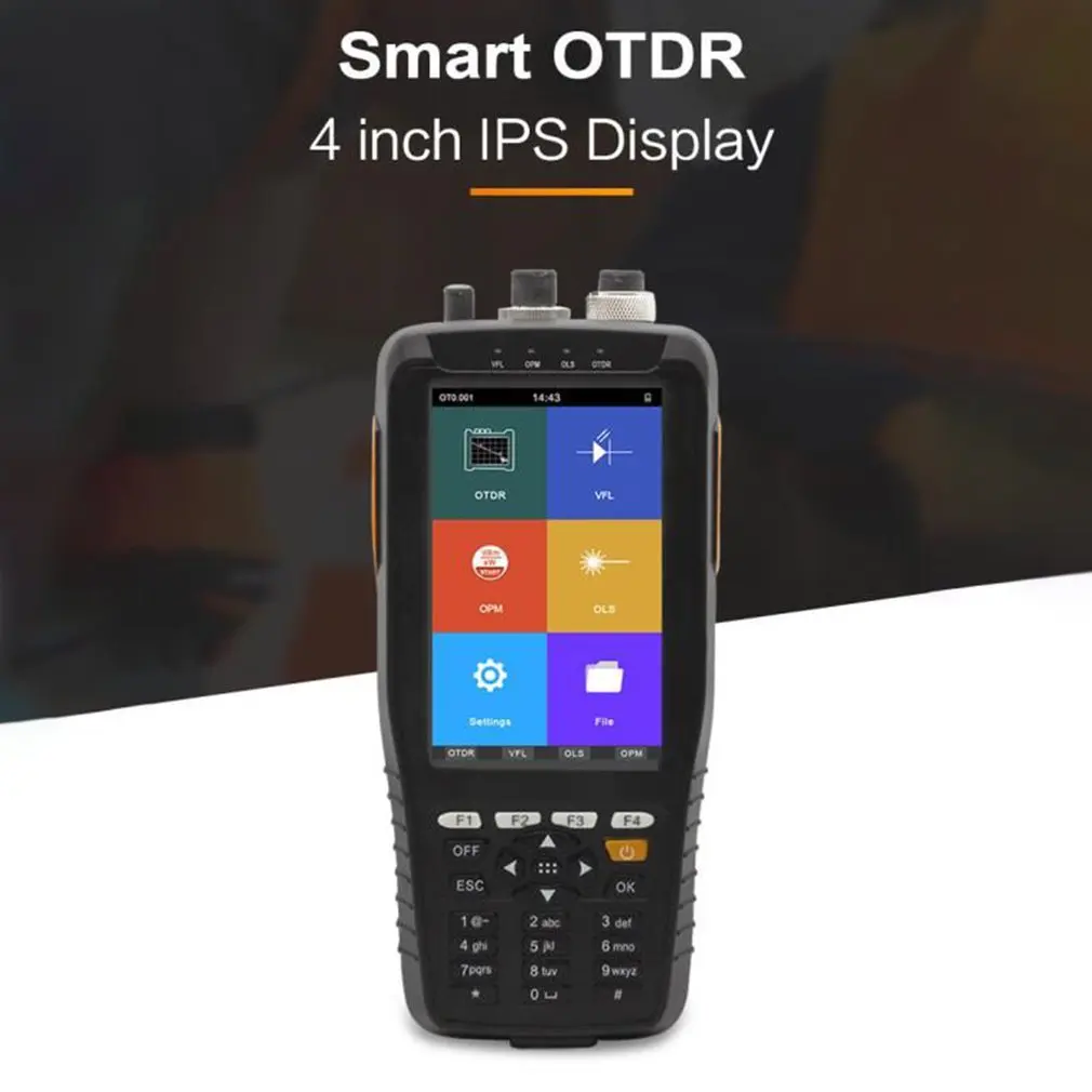 TM290 измеритель мощности оптического волокна тестер OTRD оптический рефлектометр с VFL/OPM/OLS сенсорный экран