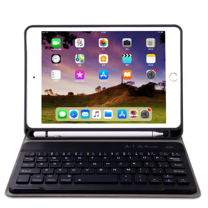 Wireless Bluetooth Keyboard Case Cover Protector Set Portable Magnetic for Business SP99