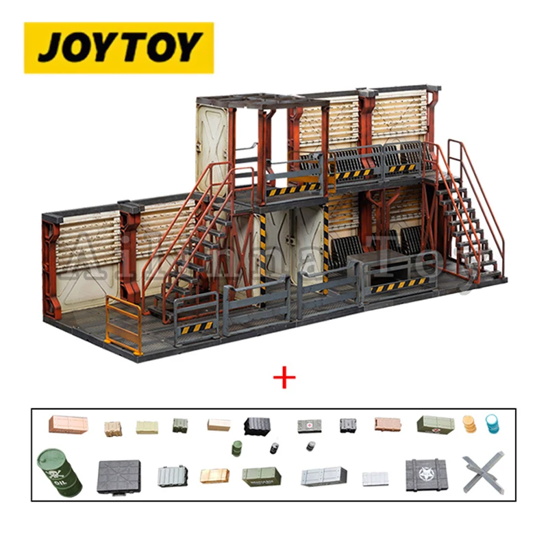 Joytoy 1/18 Diorama Mecha Deposito Sezione Di Osservazione Sezione Arma (Accessori Gratuiti) Giocattolo Modello Anime Spedizione Gratuita