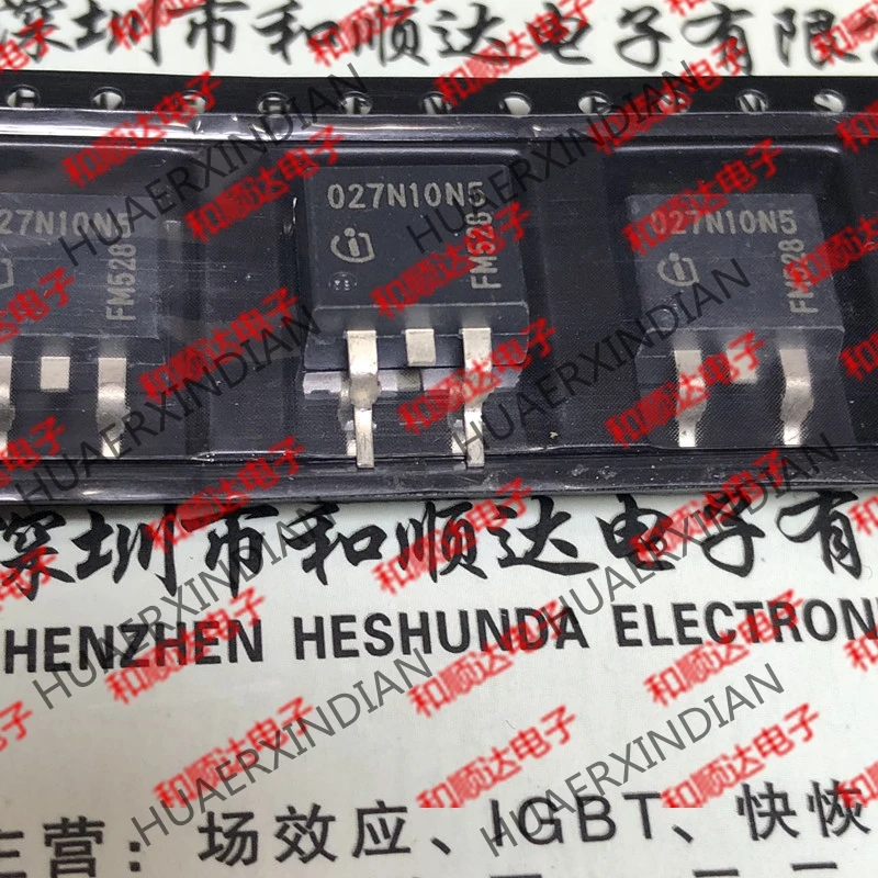 5 шт., новые оригинальные кнопки IPB027N10N5 027N10N5-263 100V 120A на