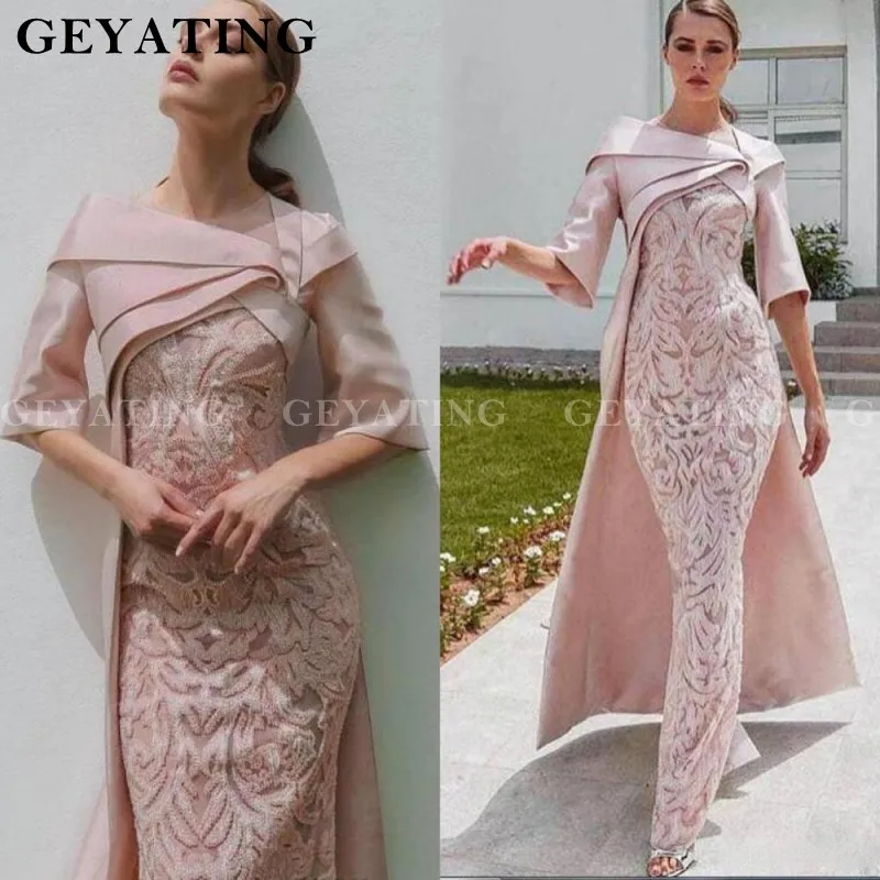 blush lace cocktail dress