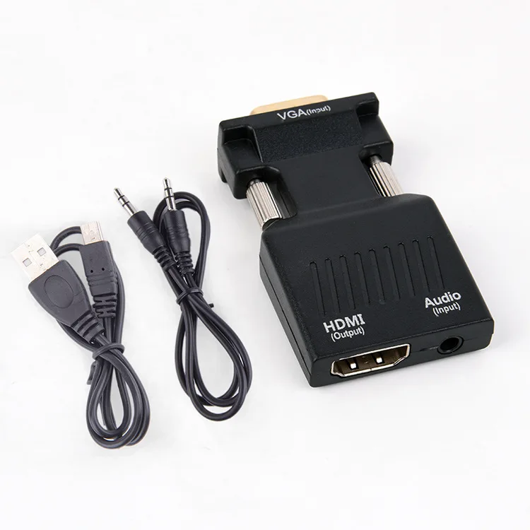 Fabbrica Diretta VGA al Convertitore di HDMI con Audio VGA a HDMI Del Computer host per HD