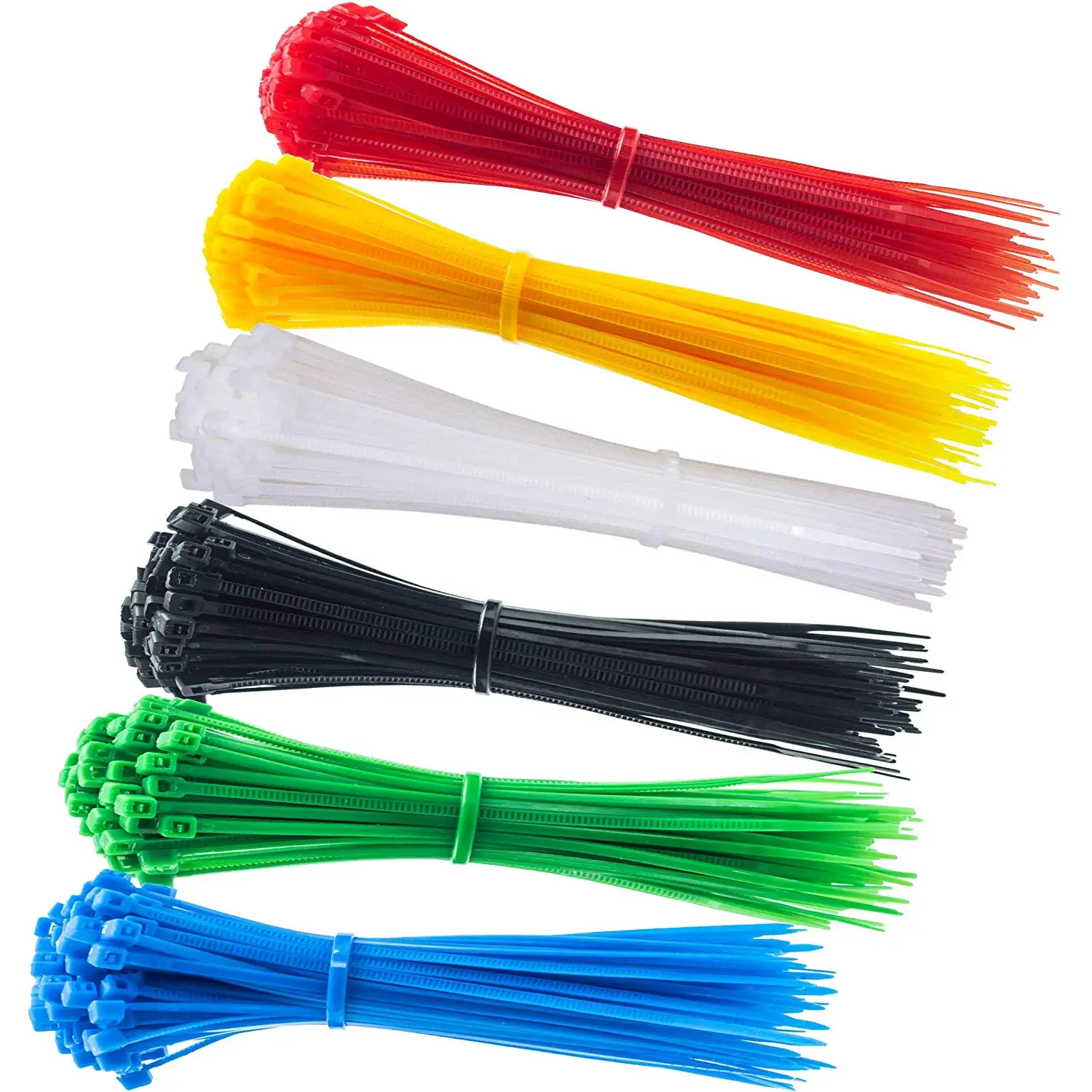 100pcs 3x100mm Multi-Purpose Cable Ties Multifunction Self-locking Plastic Nylon Cable Tie Zip Ties Nylon Self Locking Wire Ties