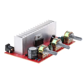 

Module Dual Channel Music TDA7377 Subwoofer Audio Stereo For Speaker 40W+40W DIY Home Car High Power DC12V-15V Amplifier Board