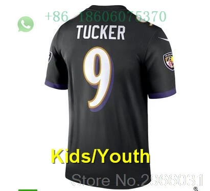 Baltimore A+++ качественная Детская Молодежная Футболка Lamar Jackson 8 Hayden Hurst 81 Рэй Льюис 52 Джастин Такер 9 Hayden Hurst 81 - Цвет: for kids youth