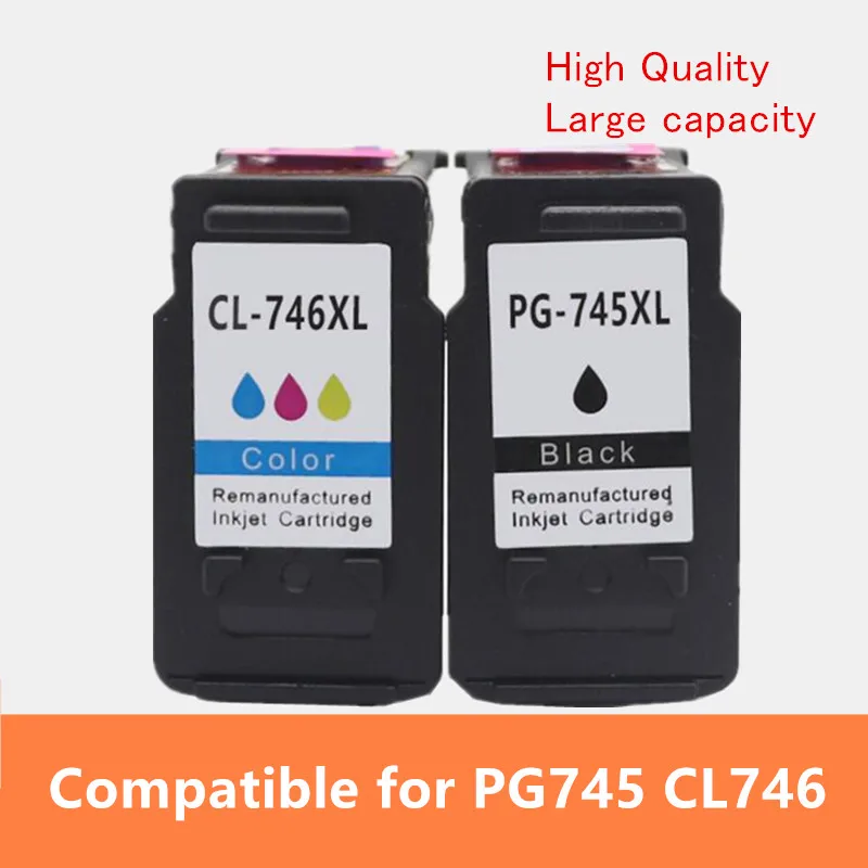3 предмета в комплекте 745XL 746XL PG745 CL746 для canon чернильный картридж PG 745 CL 746 XL для canon Pixma MG2470 MG2570 MG2970 IP2870 IP2872 принтер