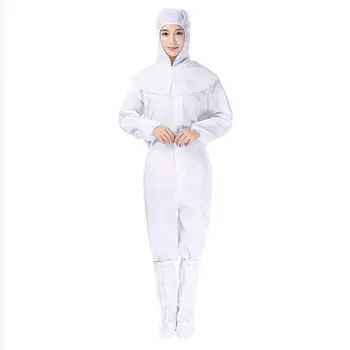 

Overall Protective Safety Work Anti-static Clothing Protective Suits + Shoes + Protective Cap Unisex Workwear Fast Delivery