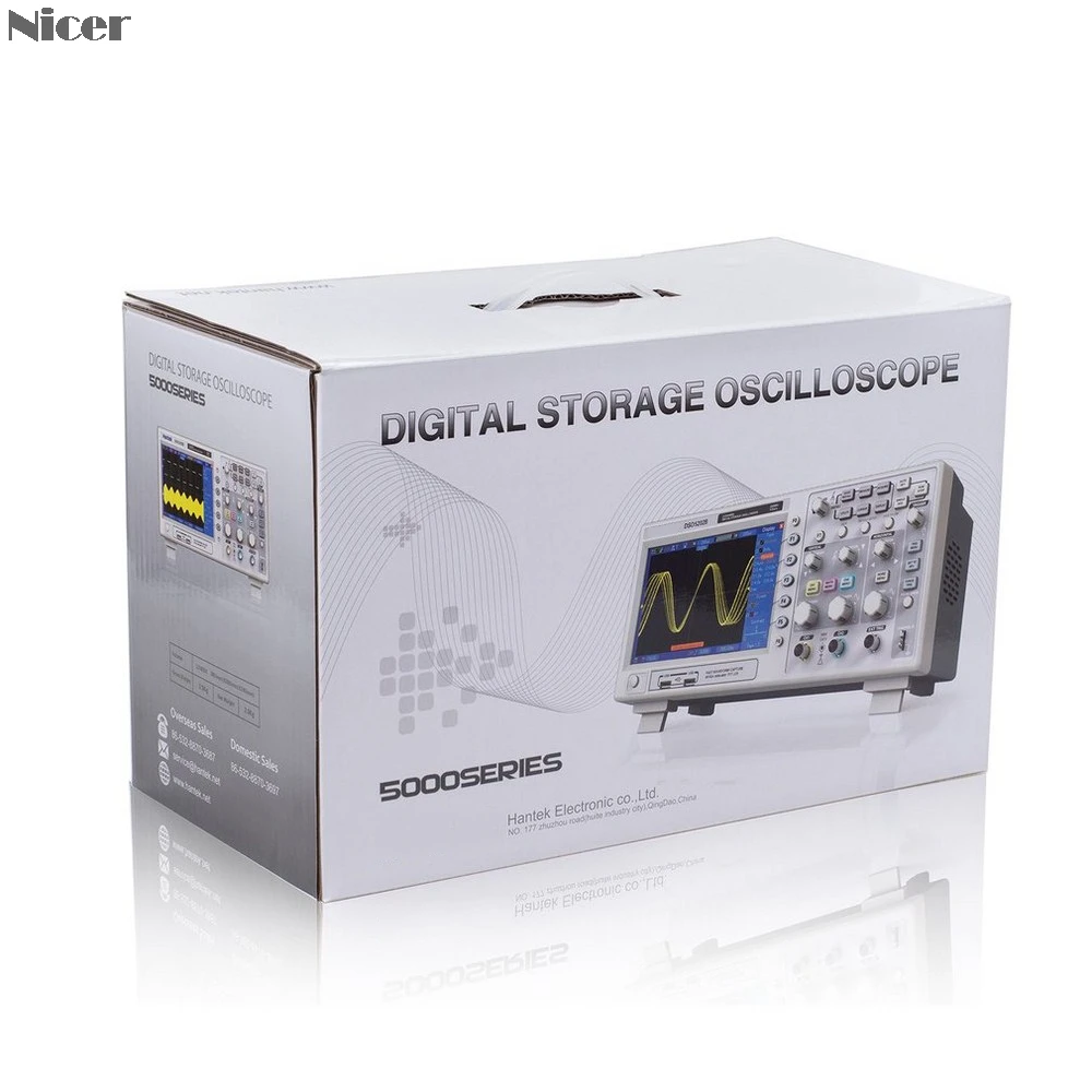 Hantek DSO5102P USB цифровой осциллограф 2 канала 100 МГц 1GSa/s