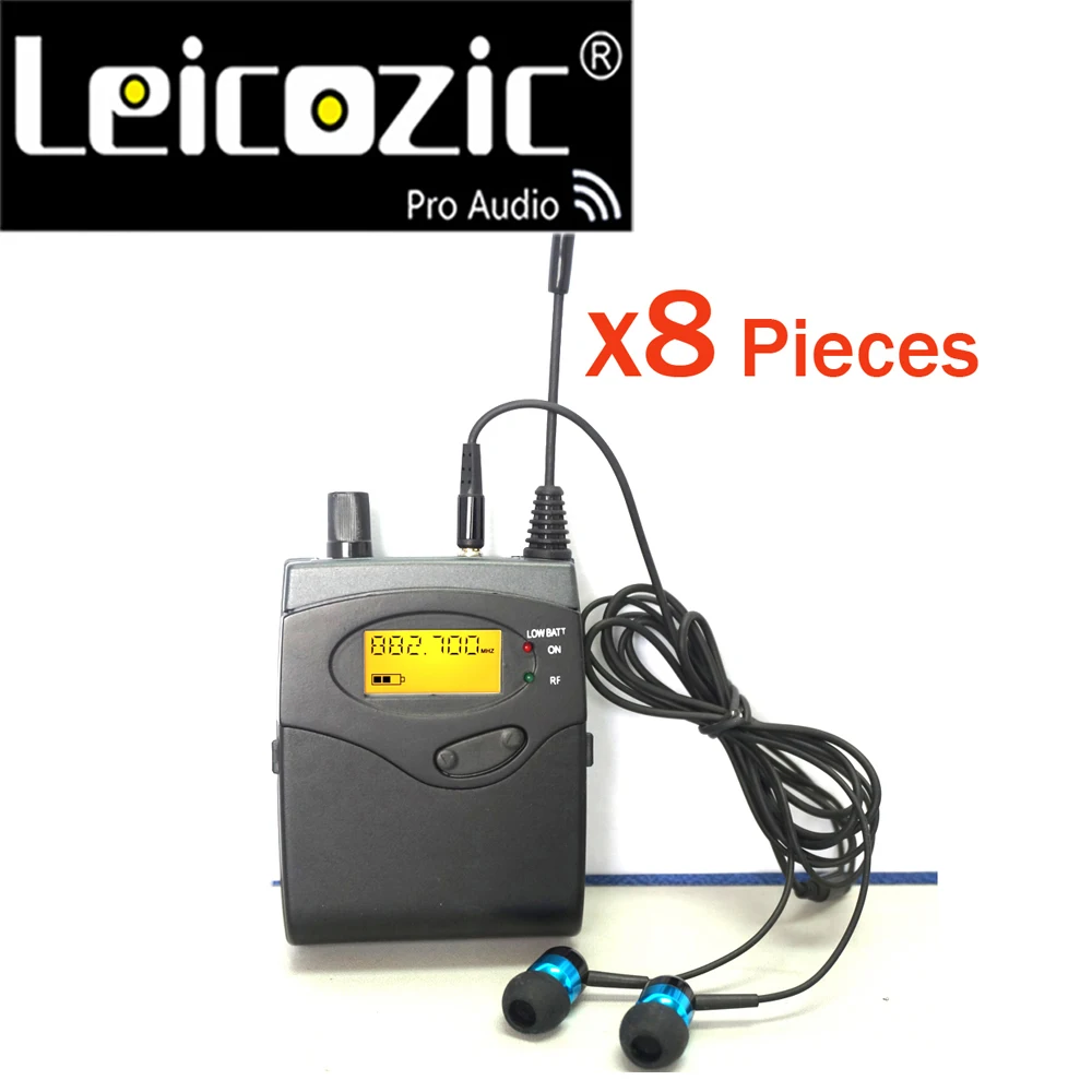 Leicozic 8pcs receiver for sr2050 iem in ear