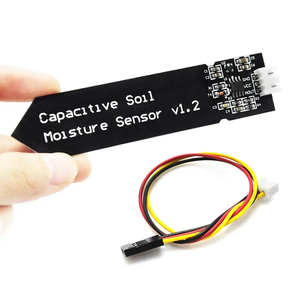 Corrosion-Resistant Capacitive Soil Moisture Sensor for Arduino and DIY Garden Watering Projects Accurately detect soil moisture levels with our capacitive sensor, designed for Arduino and DIY garden watering projects, ensuring corrosion resistance and reliable performance. Accurately detect soil moisture levels with our capacitive sensor, designed for Arduino and DIY garden watering projects, ensuring corrosion resistance and reliable performance. Hf025a5bc0c4049b9bafaaf2447f11b8ch -