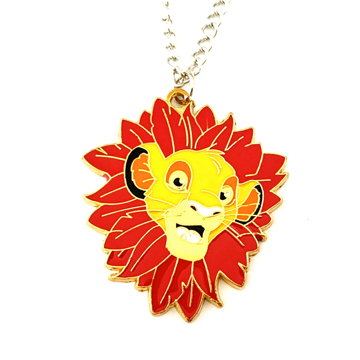 HBSWUI ожерелье льва Simba качественное аниме мультфильм косплей Металлические